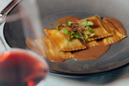 The silence of the woods at Ristorante Della Valle